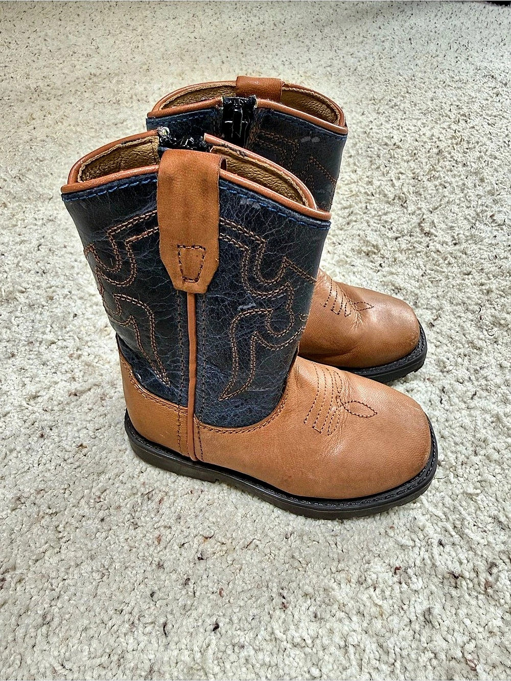 Smoky Mountain Cowboy Boots Western Brown US 5 D